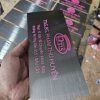 biển bảng inox trắng xước ăn mòn