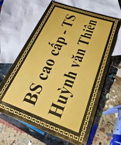 Mẫu biển bảng tên phòng làm việc Giám đốc - CT HĐQT đẹp