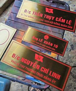 Mẫu biển bảng tên phòng làm việc Giám đốc - CT HĐQT đẹp