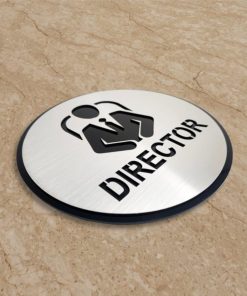 Mẫu biển bảng tên phòng làm việc Giám đốc - CT HĐQT đẹp