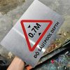 biển bảng cảnh báo độ sâu hồ bơi bằng inox 304 - 316