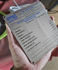 Biển bảng inox công ty - bảng cảnh báo 304 316 ăn mòn - khắc laser giá rẻ